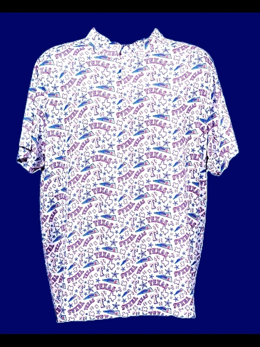 Texas Rangers Golf Polo - Picture 2 of 2